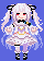真白花音（眞白（ましろ）かのん，Mashiro Kanon）x1.gif